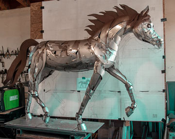 Fabricating the horse