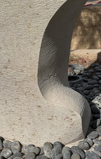 Stone repaired