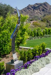  Stainless steel sculpture