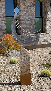 Twig sculpture