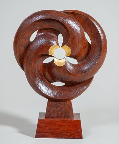 Woman, wood sculpture